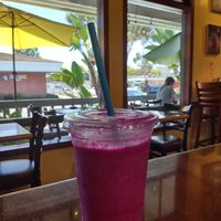 Smoothie at Lotus Cafe and Juice Bar in Encinitas