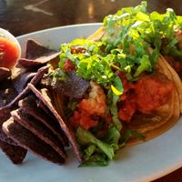 Tempeh Tacos at Lotus Cafe and Juice Bar in Encinitas