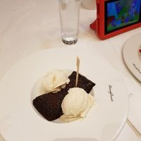 Chocolate brownie at Heavenly Desserts in Rushden