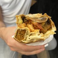 All day breakfast wrap  at It's a Trap in Dublin