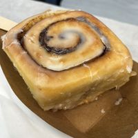 Cinnamon roll  at It's a Trap in Dublin