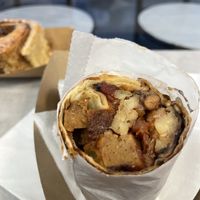 All day breakfast wrap  at It's a Trap in Dublin