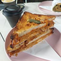 Reuben sandwich at It's a Trap in Dublin