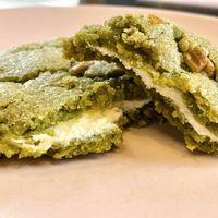 Mallow matcha pistachio cookie   at It's a Trap in Dublin