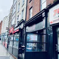 Exterior. Inside has limited seating at counter    at It's a Trap in Dublin