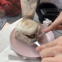 Cream ‘cheese’ cinnamon roll   at It's a Trap in Dublin