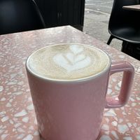 Flat white  at It's a Trap in Dublin