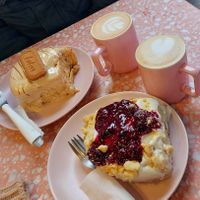 Cinnamon rolls at It's a Trap in Dublin