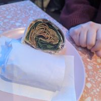 Pesto + Seitan Wrap at It's a Trap in Dublin