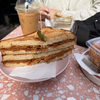 Hot honey toastie melt  at It's a Trap in Dublin