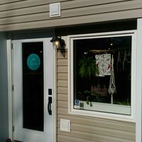 Outside gift shop at Selby's Bunker in Dartmouth