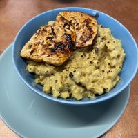 Mac and Cheese with BBQ Tofu  at Ethos Brothers in Brentwood