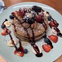 Pancakes 😋 at Ethos Brothers in Brentwood