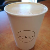 Decaff Oat Latte at Ethos Brothers in Brentwood