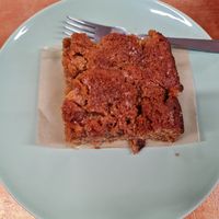 Apple cake at Ethos Brothers in Brentwood
