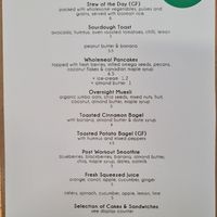 Menu at Ethos Brothers in Brentwood