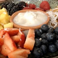 Coconut Yogurt at Salt & Pepper Cafe in Honolulu