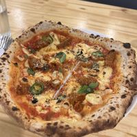 Pizza of the month, delicious!!   at Pizza Youth in Sao Paulo