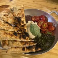 Burrata  at Pizza Youth in Sao Paulo