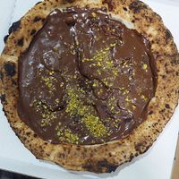 Nutella com pistache at Pizza Youth in Sao Paulo