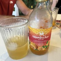 They had a couple of kombucha flavors to choose from   at Casa Rio in Cocles