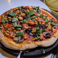 Yummy pizza. at Casa Rio in Cocles