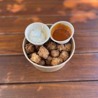 Popcorn Tofu  at Ours in Caloundra