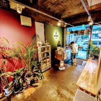 The Entrance at Optimus Cafe in Osaka