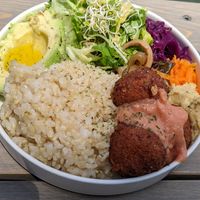 ブッダボウル at Optimus Cafe in Osaka