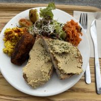 Nice day meal  at Optimus Cafe in Osaka