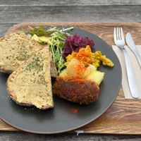 Have A Good Day Plate  at Optimus Cafe in Osaka