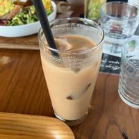 Iced chai  at Optimus Cafe in Osaka