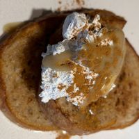 French toast  at Optimus Cafe in Osaka