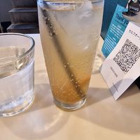 Orange ginger soda at Optimus Cafe in Osaka