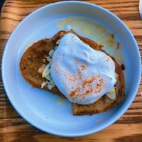 French toast  at Optimus Cafe in Osaka