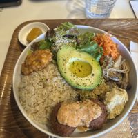 Optimus Buddha bowl  at Optimus Cafe in Osaka