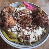 Saha Vegan Poutine  at Saha Eatery in Squamish