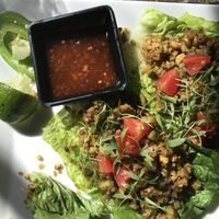 Walnut Pistachio Tacos at Nine One Five in Key West