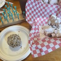 Banana date ball  at Brooklyn Cafe in Wilmington
