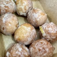 Lemon and vanilla donut holes   at Brooklyn Cafe in Wilmington