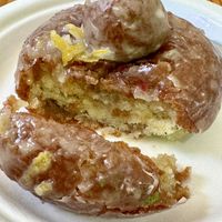 Lemon donut   at Brooklyn Cafe in Wilmington