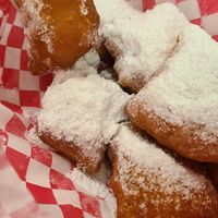 Vegan beignets  at Brooklyn Cafe in Wilmington