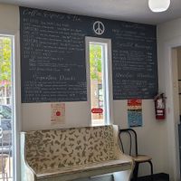 Cafe entrance at Brooklyn Cafe in Wilmington