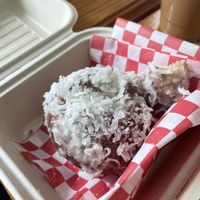 Coconut donut   at Brooklyn Cafe in Wilmington