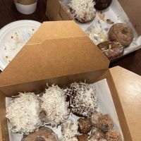 Coconut, lemon, chocolate, cinnamon sugar, & vanilla 🤌🏽🤌🏽🤌🏽🤌🏽🤌🏽  at Brooklyn Cafe in Wilmington