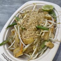 Vegan pad thai  at So Vegan - Yaowarat​ in Bangkok