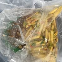 Mango salad   at So Vegan - Yaowarat​ in Bangkok