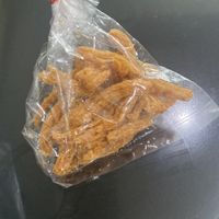 Topping for the mango salad ???  at So Vegan - Yaowarat​ in Bangkok