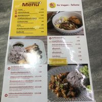 Menu  at So Vegan - Yaowarat​ in Bangkok