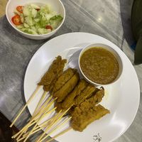 Satay   at So Vegan - Yaowarat​ in Bangkok